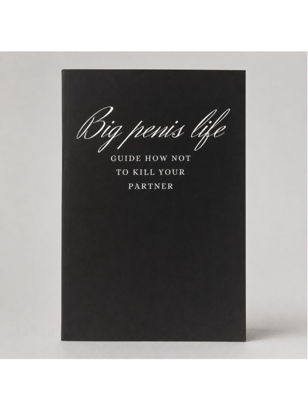 Big Penis Life Funny Adult Gag Gift Blank Notebook